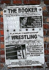 The Booker DVD (2014) Michael Perkins Cert E Region 2
