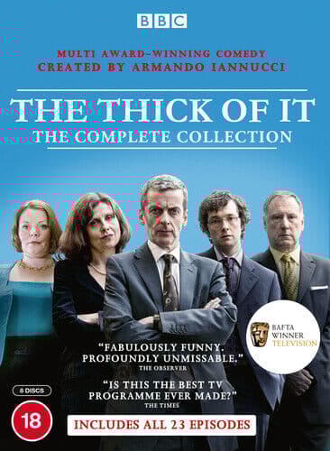 The Thick of It: Complete Collection DVD (2020) Polly Kemp, Iannucci (DIR) Cert Region 2