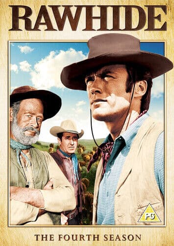 Rawhide: The Fourth Season DVD (2018) Clint Eastwood Cert PG 8 Discs Region 2