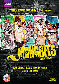 Mongrels: Series 1 and 2 DVD (2012) Adam Miller Cert 15 4 Discs Region 2