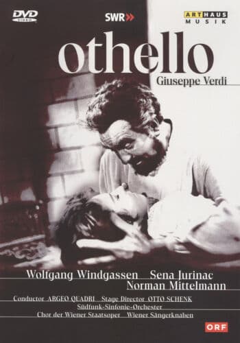 Otello: Sudfunk Sinfonie Orchester (Quadri) DVD (2010) Giuseppe Verdi Cert E Region 2