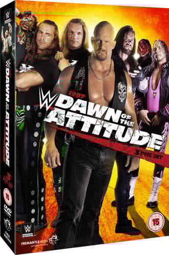 WWE: 1997 - Dawn of the Attitude DVD (2017) Sycho Sid Cert 15 3 Discs Region 2