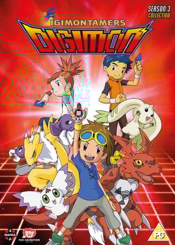 Digimon - Digimon Tamers DVD (2018) Eric S. Rollman Cert PG 8 Discs Region 2