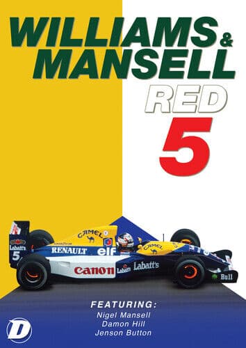 Williams & Mansell: Red 5 DVD (2023) James Wiseman Cert E Region 2
