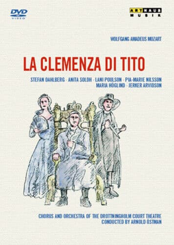 La Clemenza Di Tito: Drottningholm Court Theatre (Ostman) DVD (2006) Goran Region 2