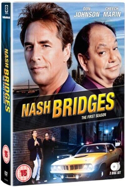Nash Bridges: Series 1 DVD (2012) Don Johnson Cert 15 3 Discs Region 2