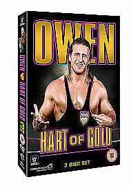 WWE: Owen - Hart of Gold DVD (2015) Owen Hart Cert 12 3 Discs Region 2