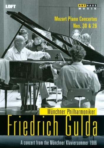Mozart: Piano ConCertos Nos. 20 and 26 (Gulda) DVD (2013) Friedrich Gulda Cert Region 2