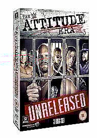 WWE: Attitude Era Vol. 3 - Unreleased DVD (2016) Steve Austin Cert 15 3 Discs Region 2