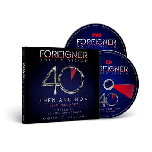 Foreigner : Double Vision: Then and Now - Live Reloaded CD Album with DVD 2 Region 2