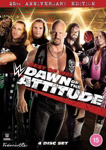 WWE: Best of 1997 - Dawn of the Attitude Era DVD (2022) ‘Stone Cold’ Steve Region 2