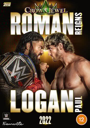 WWE: Crown Jewel 2022 DVD (2022) Roman Reigns Cert 12 2 Discs Region 2