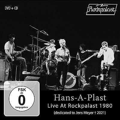 Hans-A-Plast : Live at Rockpalast 1980 CD Album with DVD 2 Discs (2022) Region 2
