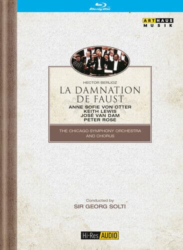 La Damnation De Faust: Chicago Symphony (Solti) DVD (2016) Georg Solti Cert E Region 2