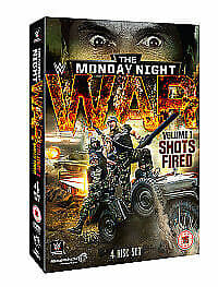 WWE: Monday Night War - Shots Fired: Volume 1 DVD (2015) Vince McMahon Cert 15 Region 2