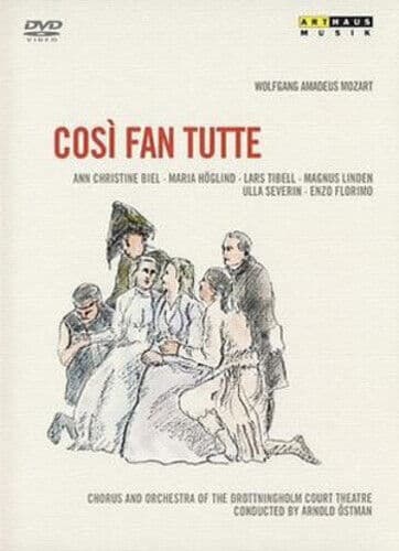Cosi Fan Tutte: Drottningholm (Ostman) DVD (2006) Willy Decker Cert E Region 2