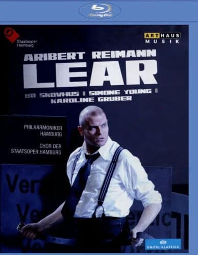 Lear: Staatoper Hamburg (Young) DVD (2015) Karoline Gruber Cert E Region 2