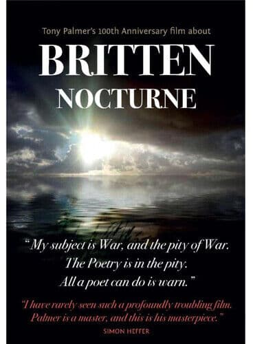 Benjamin Britten: Nocturne DVD (2023) Benjamin Britten Cert TBC Region 2