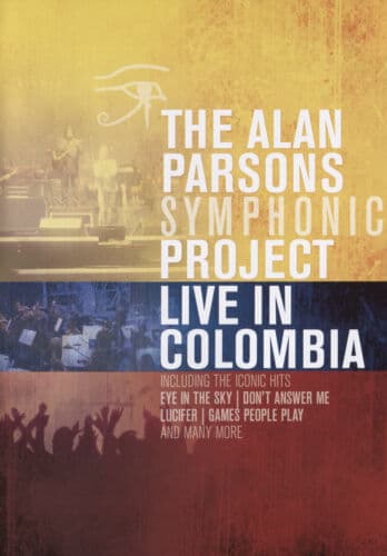 The Alan Parsons Symphonic Project: Live in Colombia DVD (2016) Alan Parsons Region 2