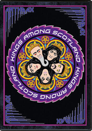 Anthrax: Kings Among Scotland DVD (2018) Anthrax Cert E 2 Discs Region 2