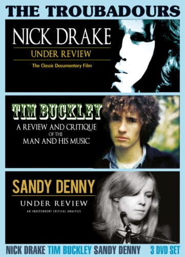 The Troubadours DVD (2018) Nick Drake Cert E 3 Discs Region 2