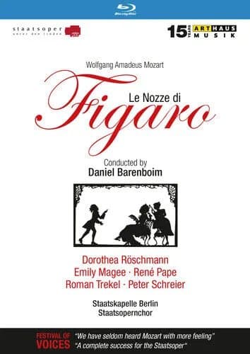 Le Nozze Di Figaro: Staatsoper Unter Den Linden (Barenboim) DVD (2016) Daniel Region 2