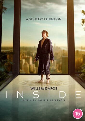 Inside DVD (2023) Willem Dafoe, Katsoupis (DIR) Cert 15 Region 2