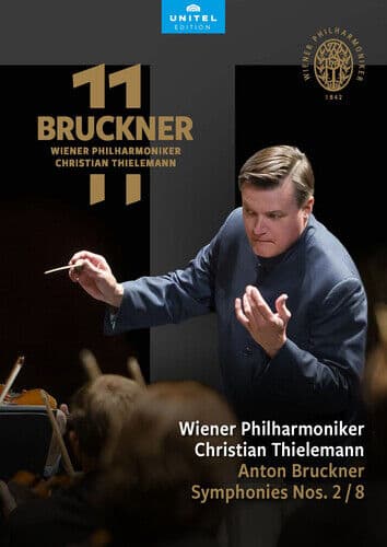 Bruckner: Symphonies Nos. 2 & 8 (Thielemann) DVD (2022) Christian Thielemann Region 2
