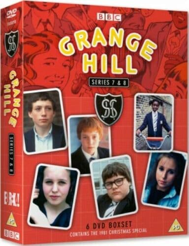 Grange Hill: Series 7 and 8 DVD (2019) Michael Cronin Cert PG 6 Discs Region 2