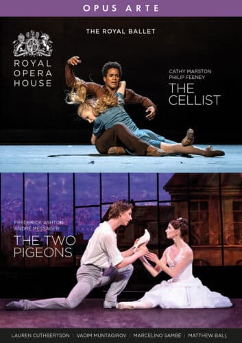 The Cellist/The Two Pigeons: Scottish Ballet (Marston) DVD (2022) Cathy Marston Region 2