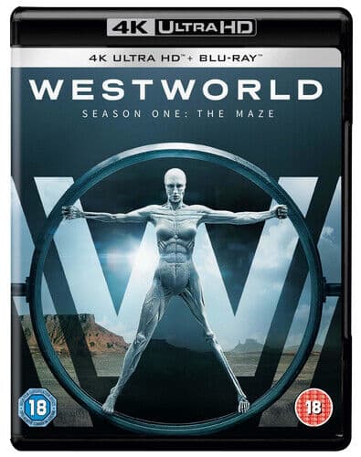 Westworld: Season One - The Maze DVD (2017) Evan Rachel Wood Cert 18 6 Discs Region 2