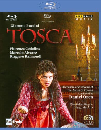 Tosca: Arena Di Verona (Oren) DVD (2011) Daniel Oren Cert E Region 2