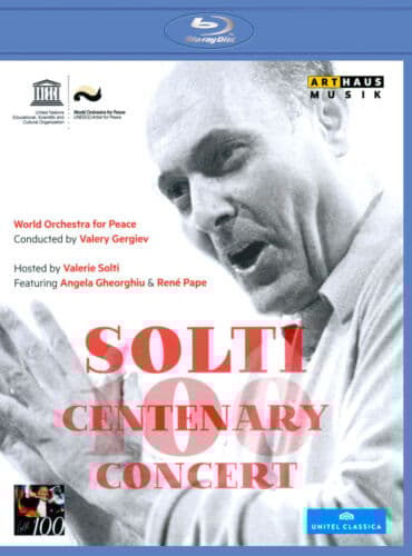Solti Centenary ConCert DVD (2013) Valery Gergiev Cert E Region 2