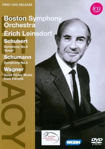 Erich Leinsdorf: Schubert/Schumann/Wagner (Boston Symp.Orch.) DVD (2011) Erich Region 2