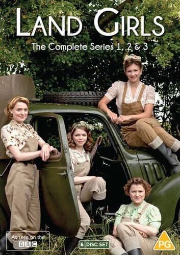 Land Girls: Series 1-3 DVD (2021) Summer Strallen Cert PG 6 Discs Region 2