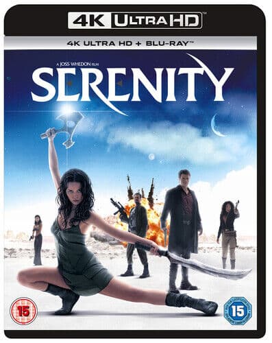 Serenity DVD (2017) Nathan Fillion, Whedon (DIR) Cert 15 2 Discs Region 2