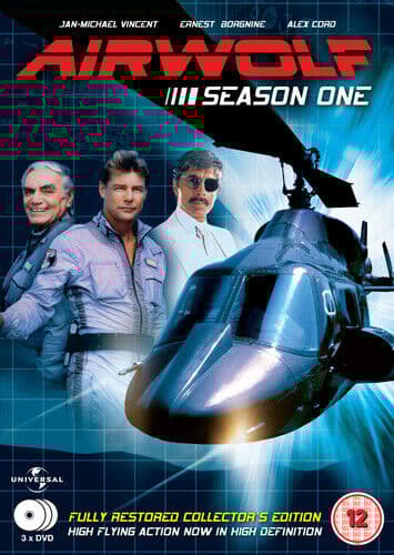 Airwolf: Series 1 DVD (2014) Jan-Michael Vincent Cert 12 3 Discs Region 2