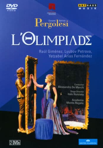 L’Olimpiade: Teatro Valeria Moriconi (De Marchi) DVD (2013) Italo Nunziata Cert Region 2