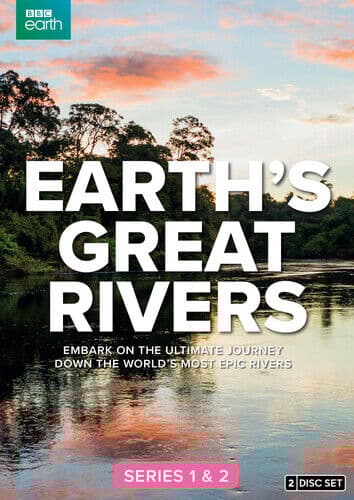 Earth’s Great Rivers: Series 1-2 DVD (2022) James Honeyborne Cert E 2 Discs Region 2