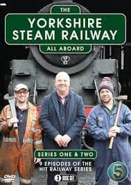 The Yorkshire Steam Railway: Series 1-2 DVD (2020) Mark Addy Cert E 3 Discs Region 2