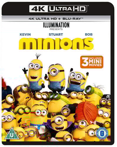 Minions DVD (2017) Kyle Balda Cert U 2 Discs Region 2