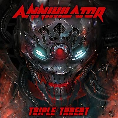 Annihilator: Triple Threat Blu-Ray (2017) Annihilator Cert E 3 Discs Region 2
