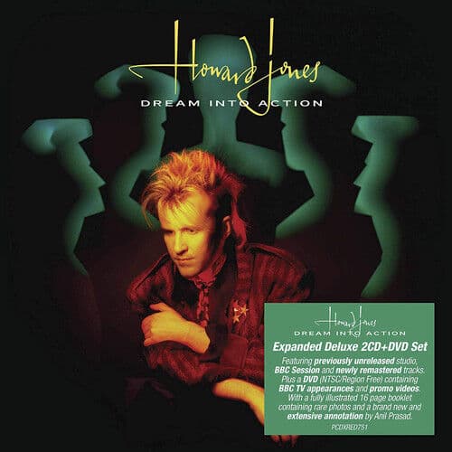 Howard Jones : Dream Into Action CD Deluxe Album with DVD 3 Discs (2018) Region 2