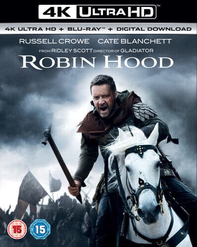 Robin Hood DVD (2018) Mark Strong, Scott (DIR) Cert 15 2 Discs Region 2