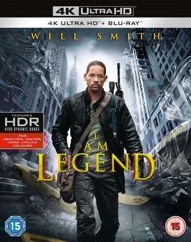 I Am Legend Blu-Ray (2016) Will Smith, Lawrence (DIR) Cert 15 2 Discs Region 2