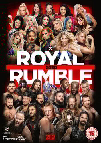 WWE: Royal Rumble 2020 DVD (2020) Brock Lesnar Cert 15 2 Discs Region 2