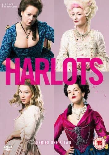 Harlots: Series One & Two DVD (2019) Samantha Morton Cert 15 4 Discs Region 2