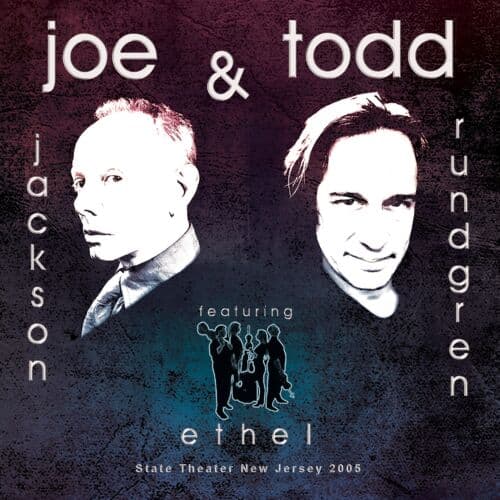 Joe Jackson & Todd Rundgren : State Theater Jersey 2005 CD Album with DVD Region 2