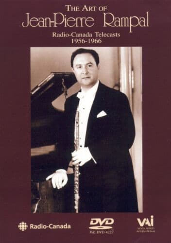 The Art of Jean-Pierre Rampal DVD (2019) Cert E Region 2