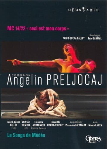 Angelin Preljocaj: Le Song De Medee and MC14/22 DVD (2007) Angelin Preljocaj, Region 2